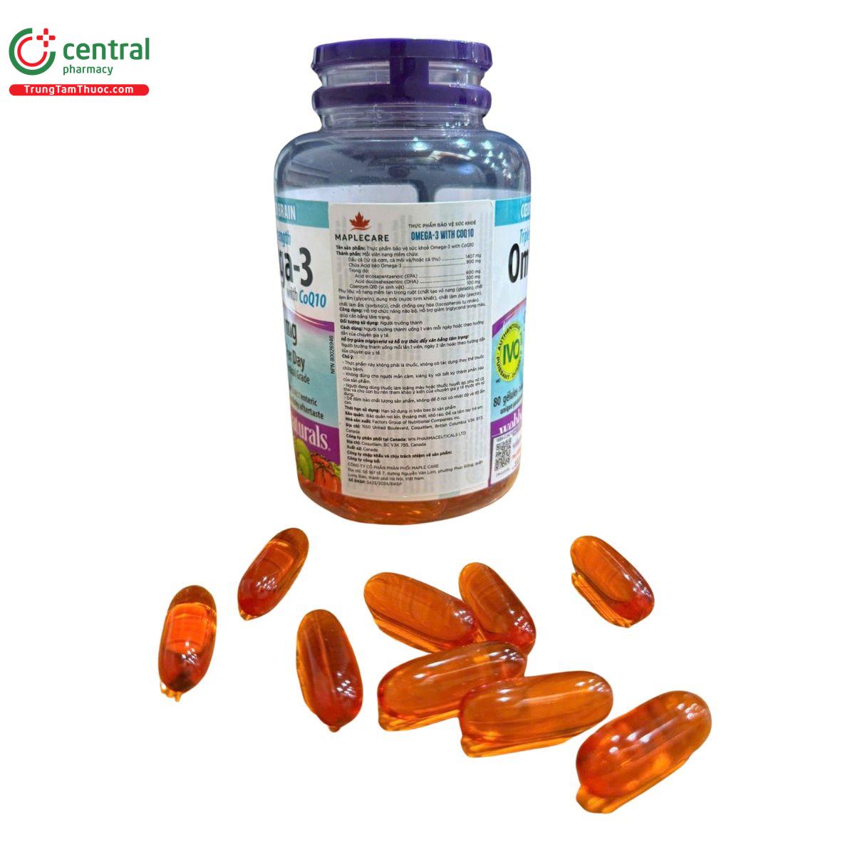 webber naturals triple strength omega 3 with coq10 6 O6007