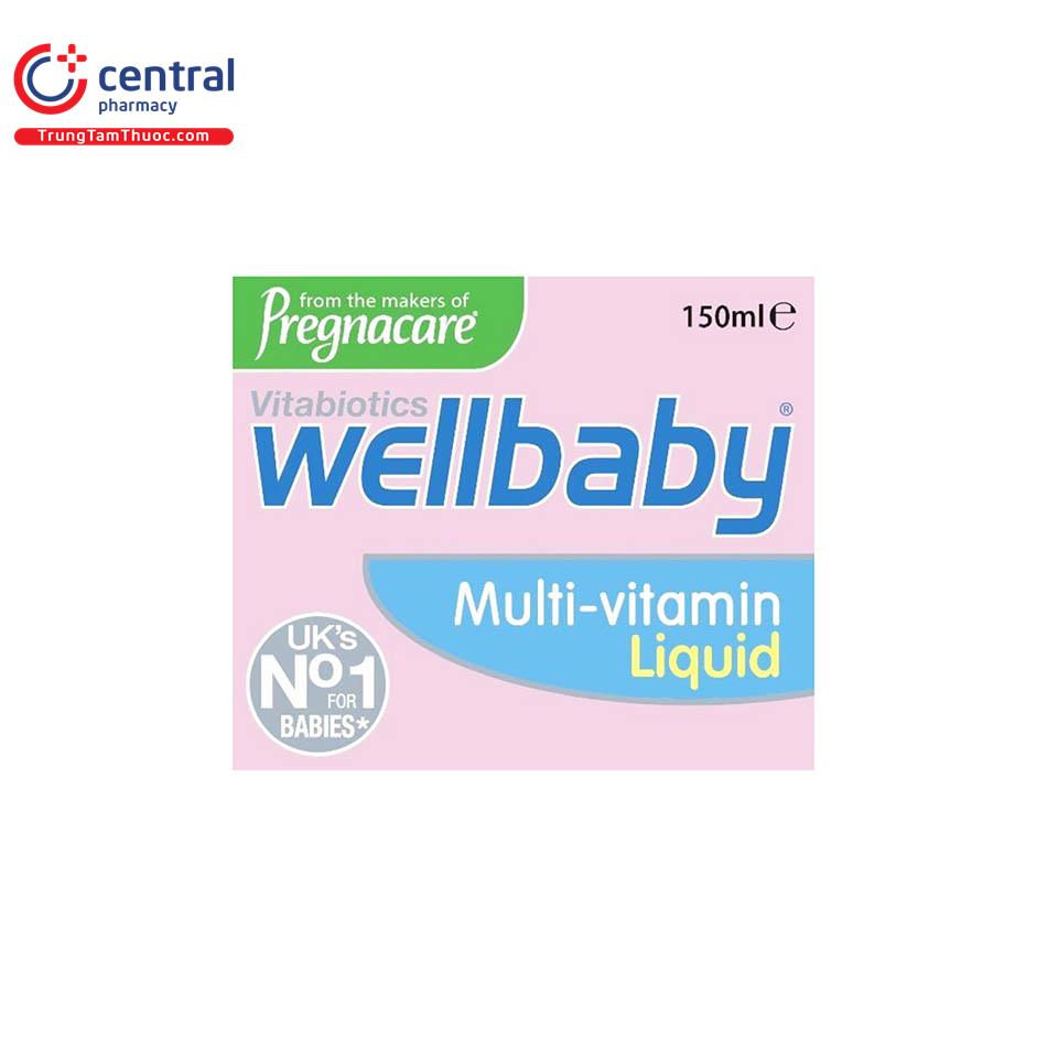 well baby multi vitamin liquid 14 L4017