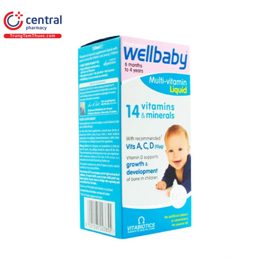 well baby multi vitamin liquid 6 C0822