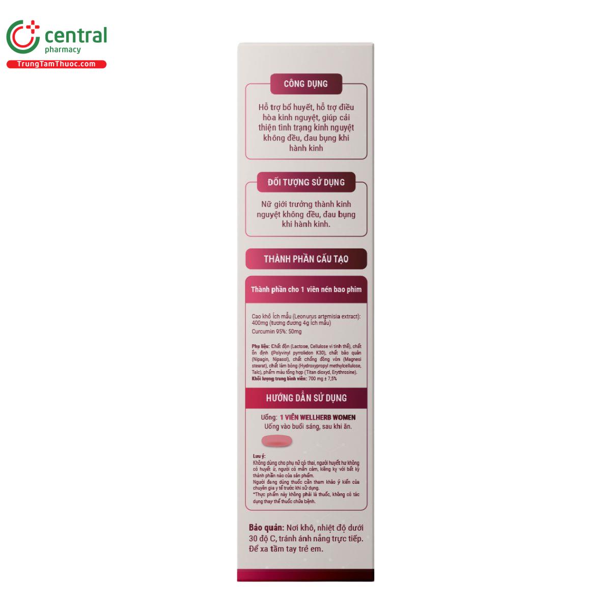 wellherb women 5 G2603