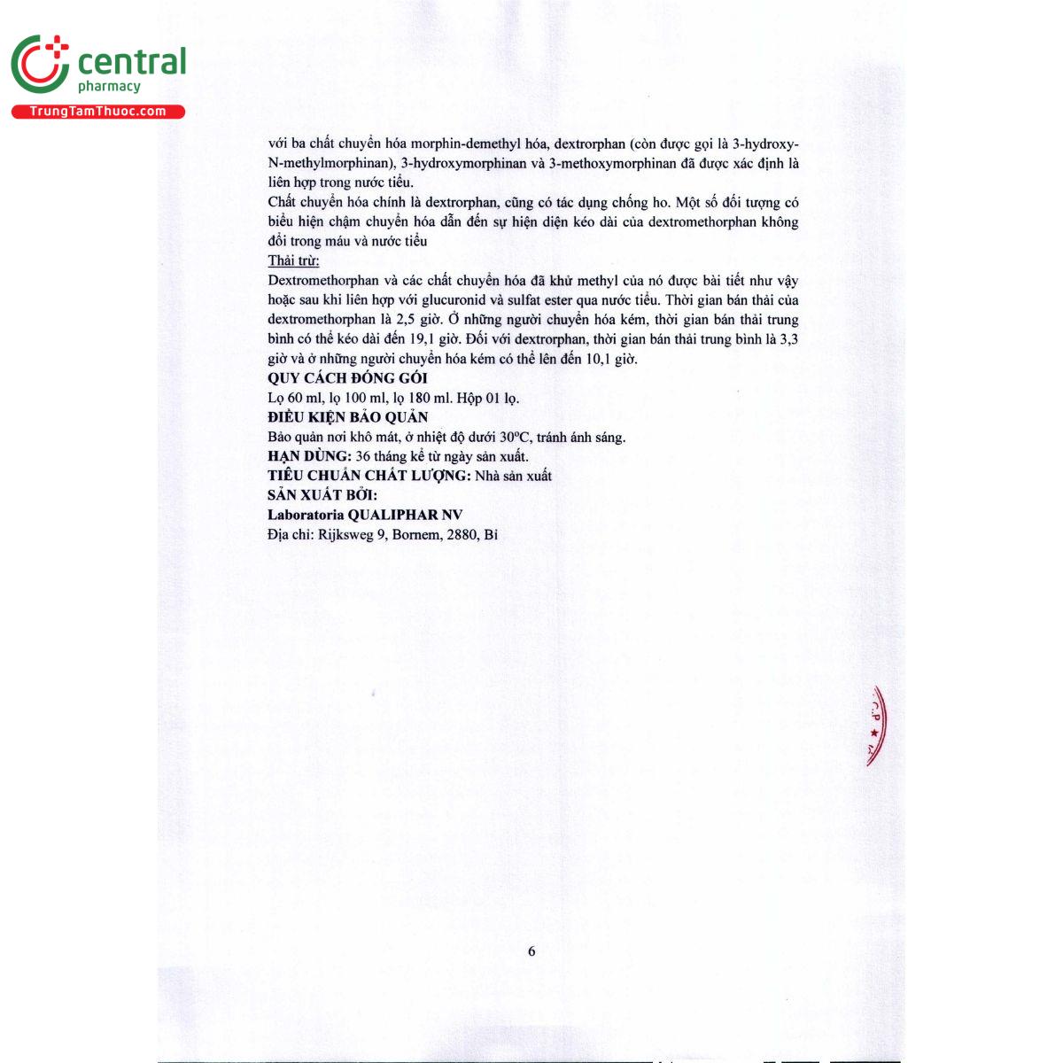 winho dextromethorphan eucalyptus flavour 11 H2307