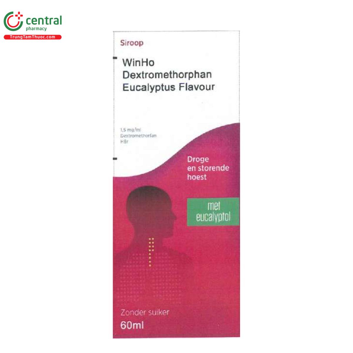 winho dextromethorphan eucalyptus flavour 12 J3364