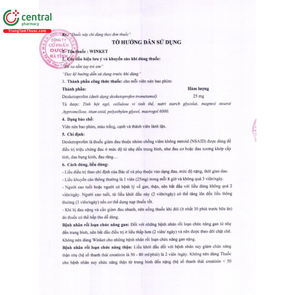 winket 25mg 3 K4431 winket 25mg 3 K4431