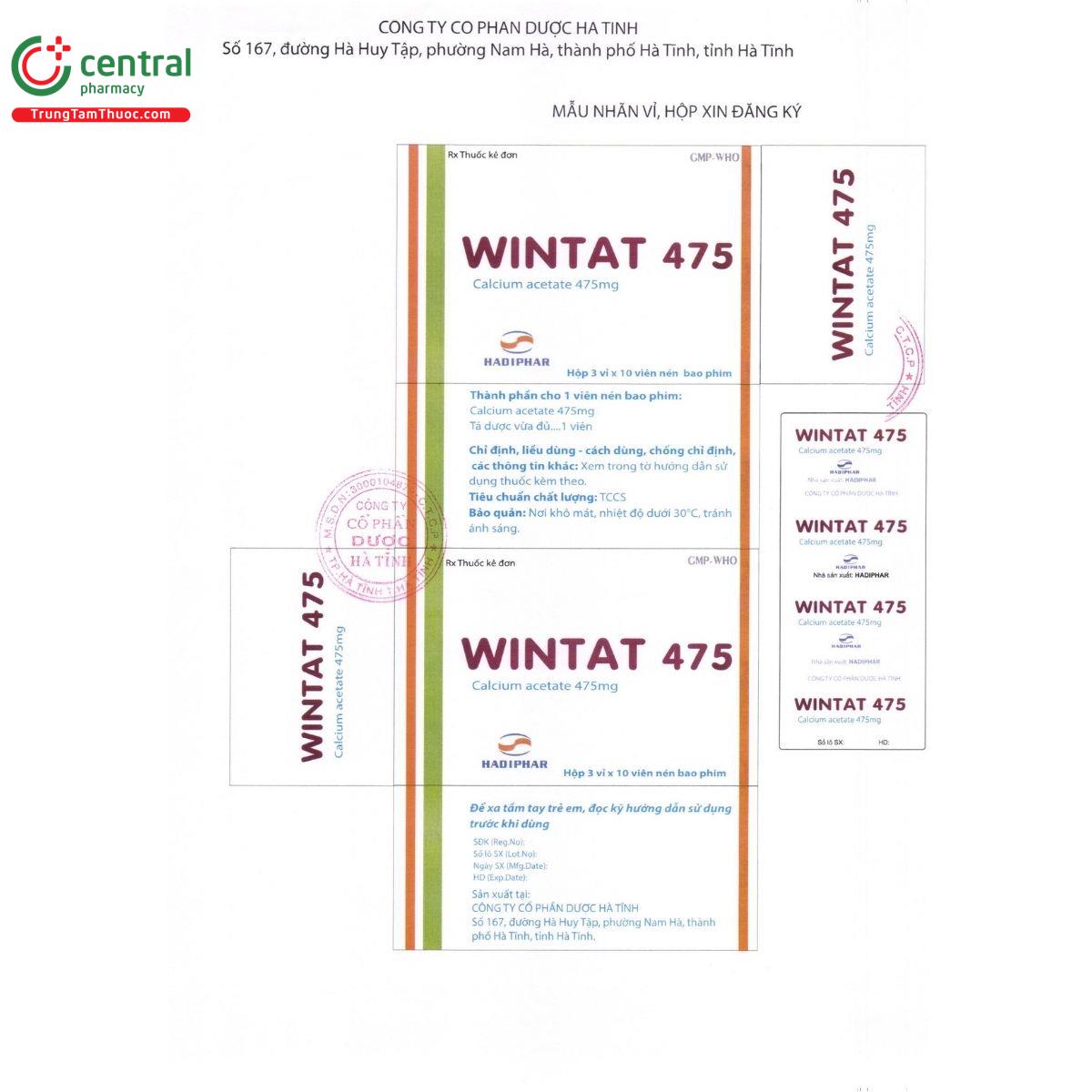 wintat 475mg 2 M4374