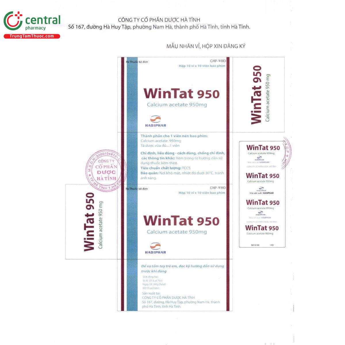 wintat 950 3 G2346 wintat 950 3 G2346