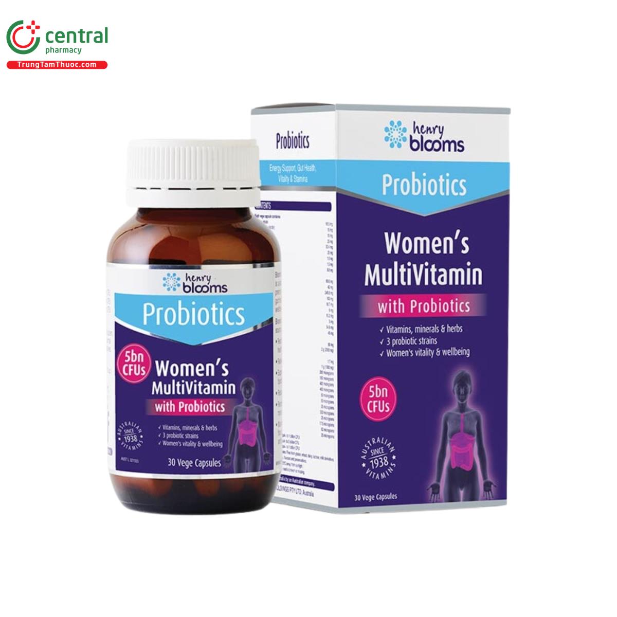 womens multivitamin with probiotics 1 T8003