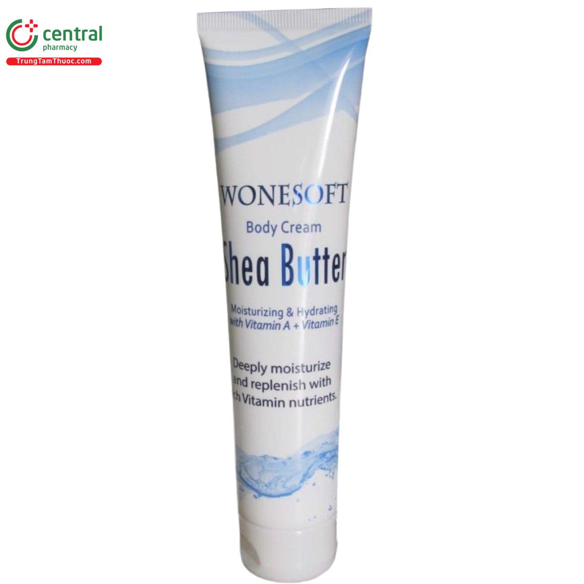 wonesoft body cream shea butter 125ml 1 G2227