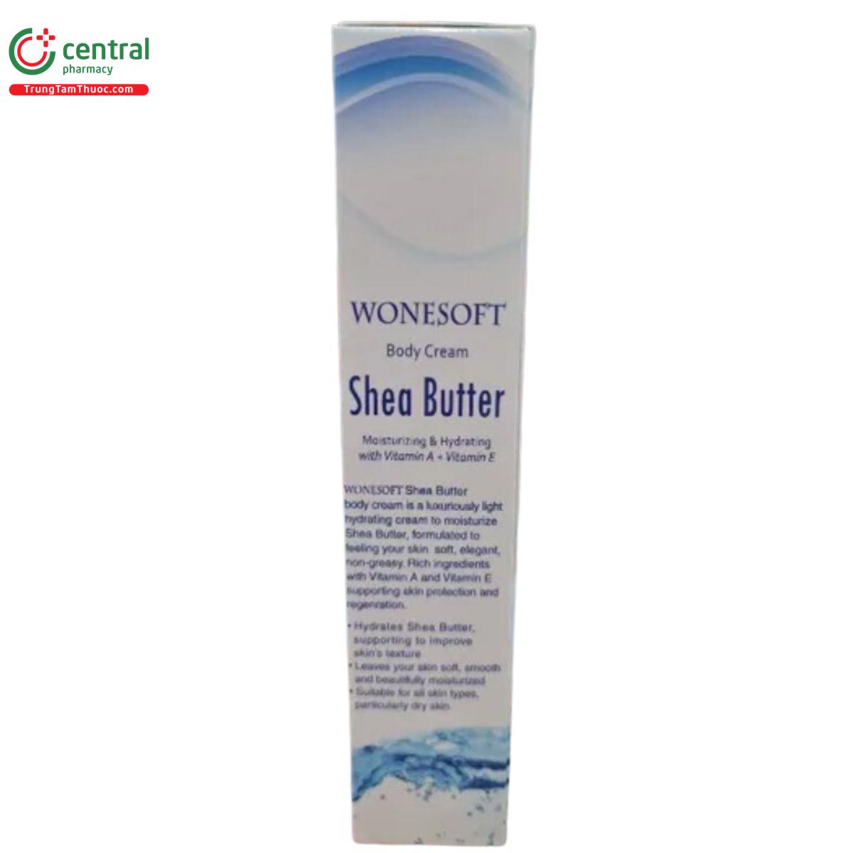 wonesoft body cream shea butter 125ml 2 V8571