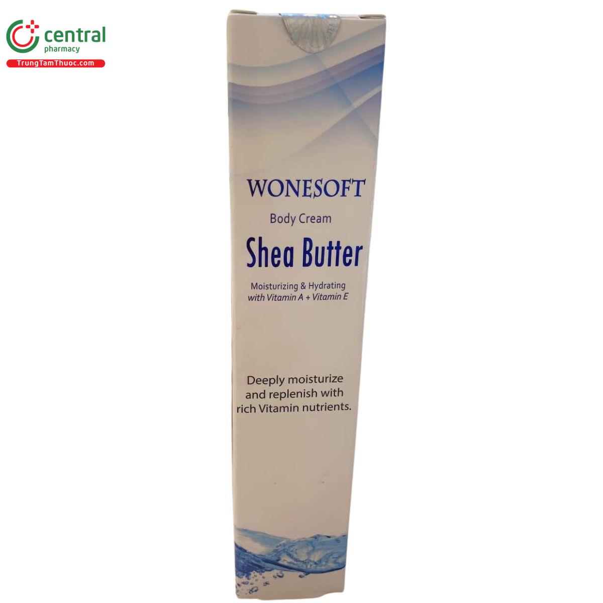 wonesoft body cream shea butter 125ml 4 P6821