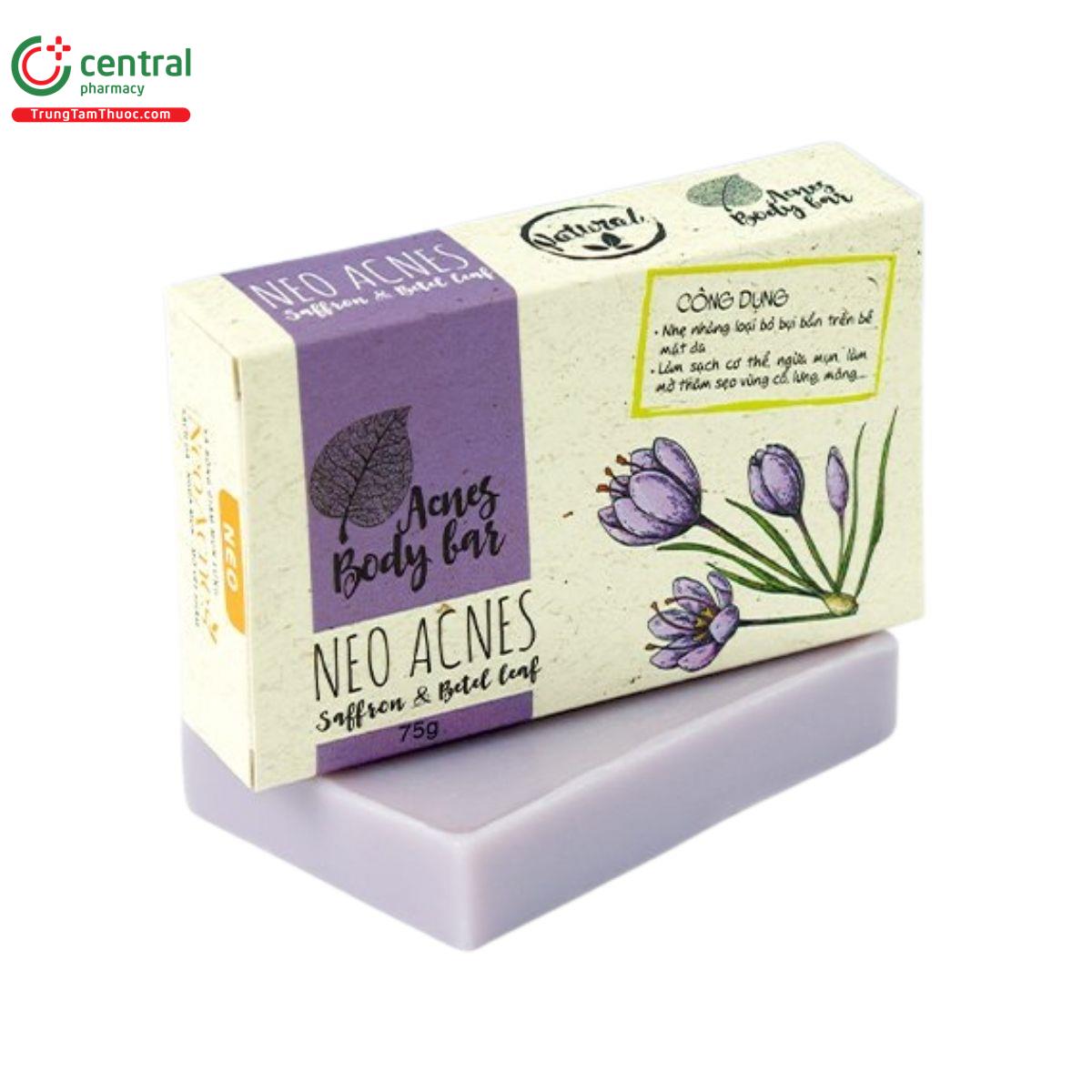 xa phong acnes body bar saffron and betel leaf 2 B0204 xa phong acnes body bar saffron and betel leaf 2 B0204