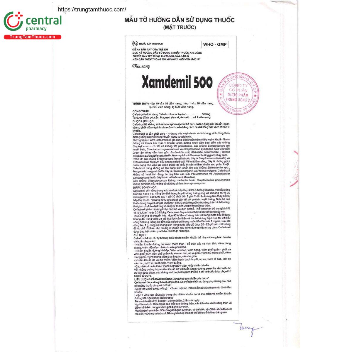xamdemil 500 6 D1327 xamdemil 500 6 D1327