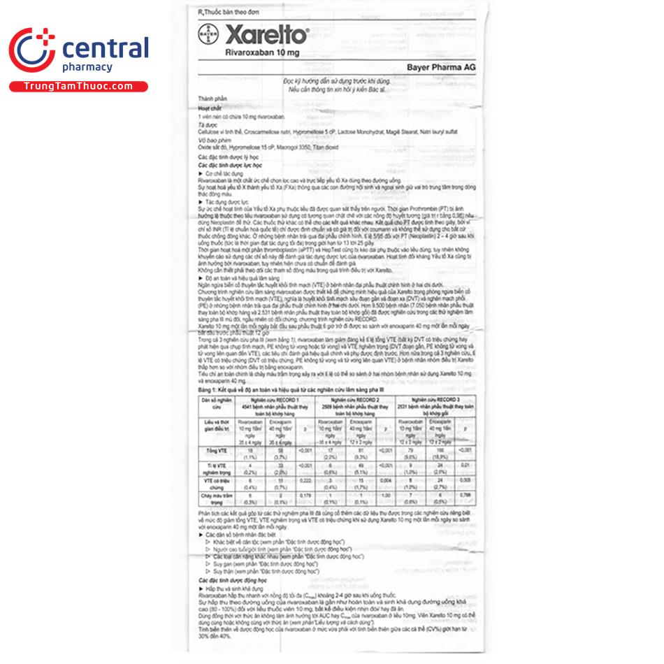 xarelto 10mg 0022 F2150