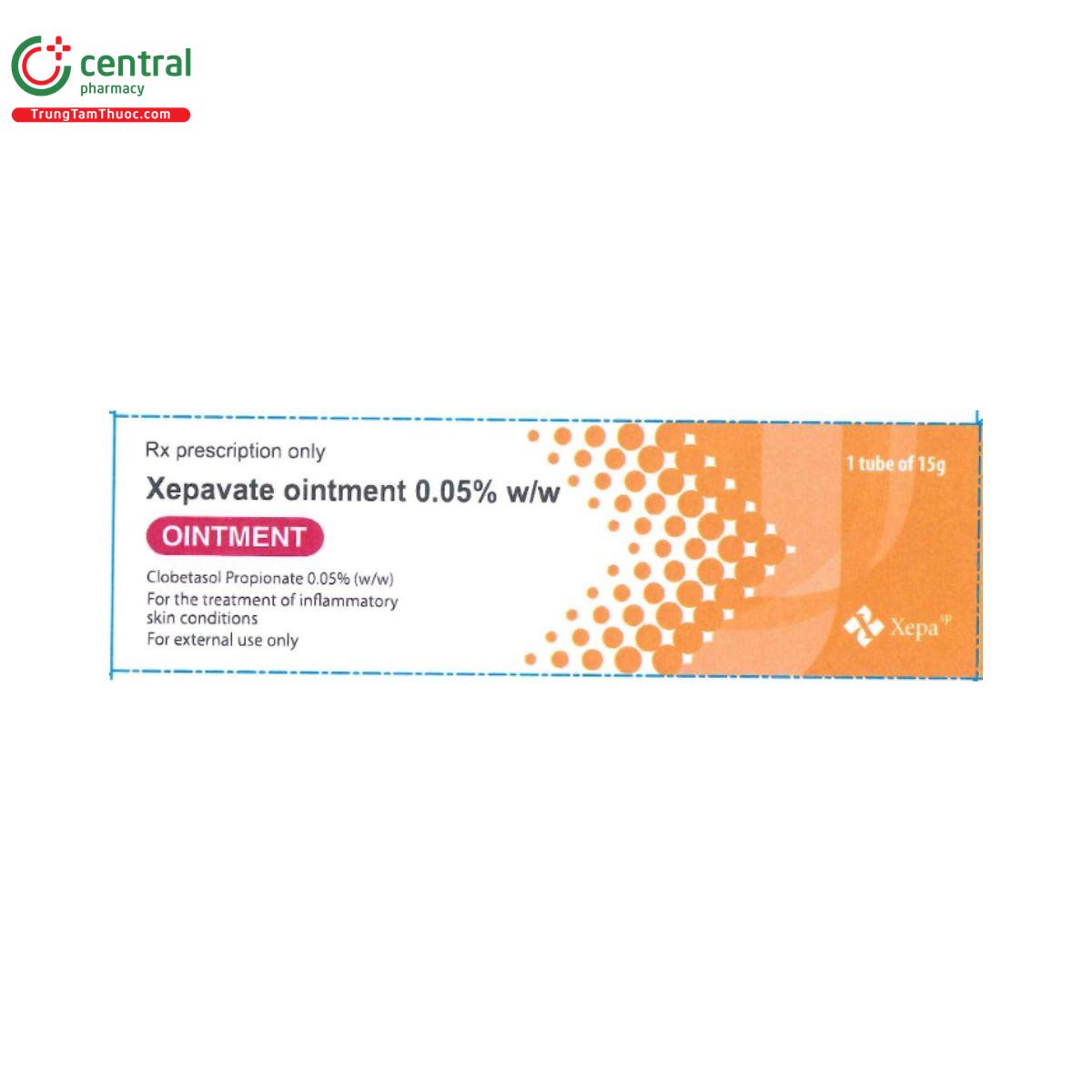 xepavate ointment 1 F2583 xepavate ointment 1 F2583