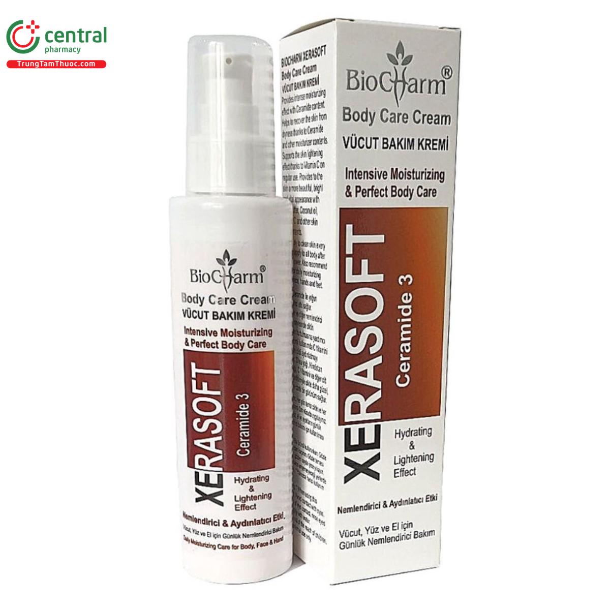 xerasoft ceramide 3 body care cream 150ml K4844