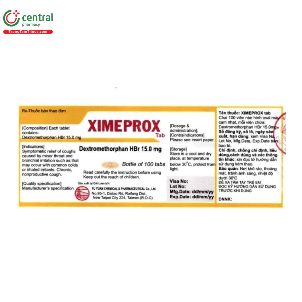 ximeprox tab 1 L4476 ximeprox tab 1 L4476