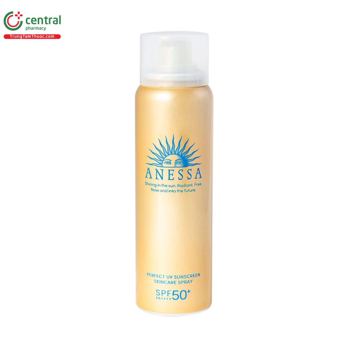 Xịt chống nắng Anessa Perfect UV Sunscreen Skincare Spray SPF50+ 60g