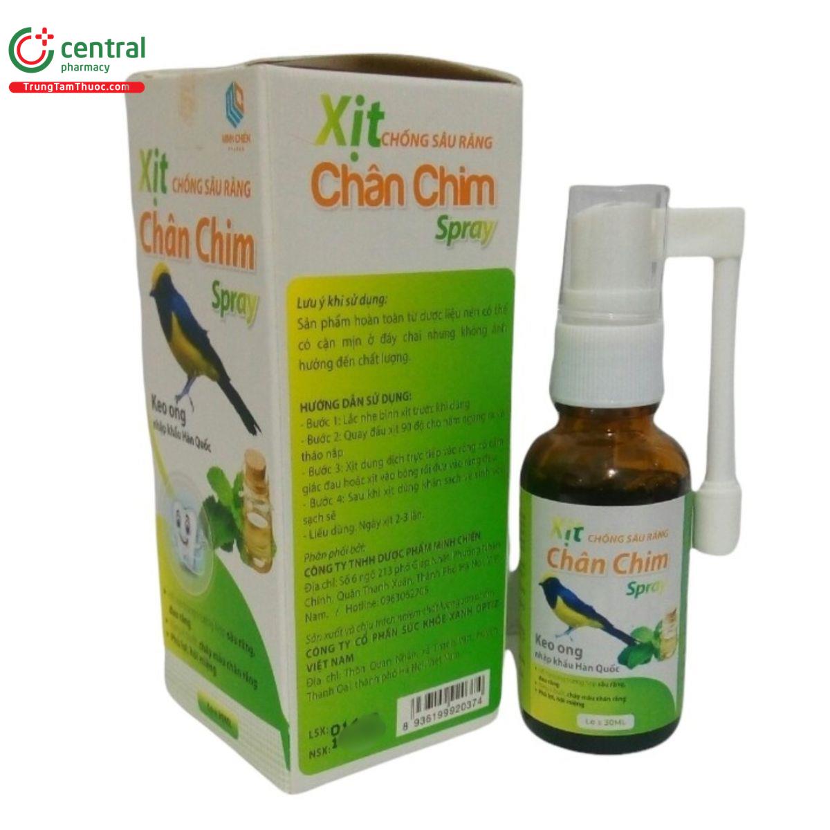 xit chong sau rang chan chim spray 10 R7736