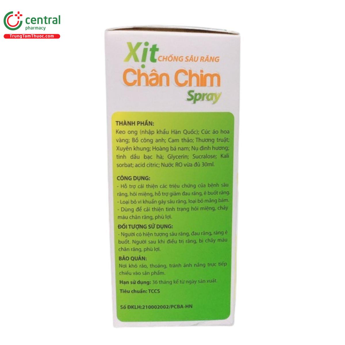 xit chong sau rang chan chim spray 9 B0882