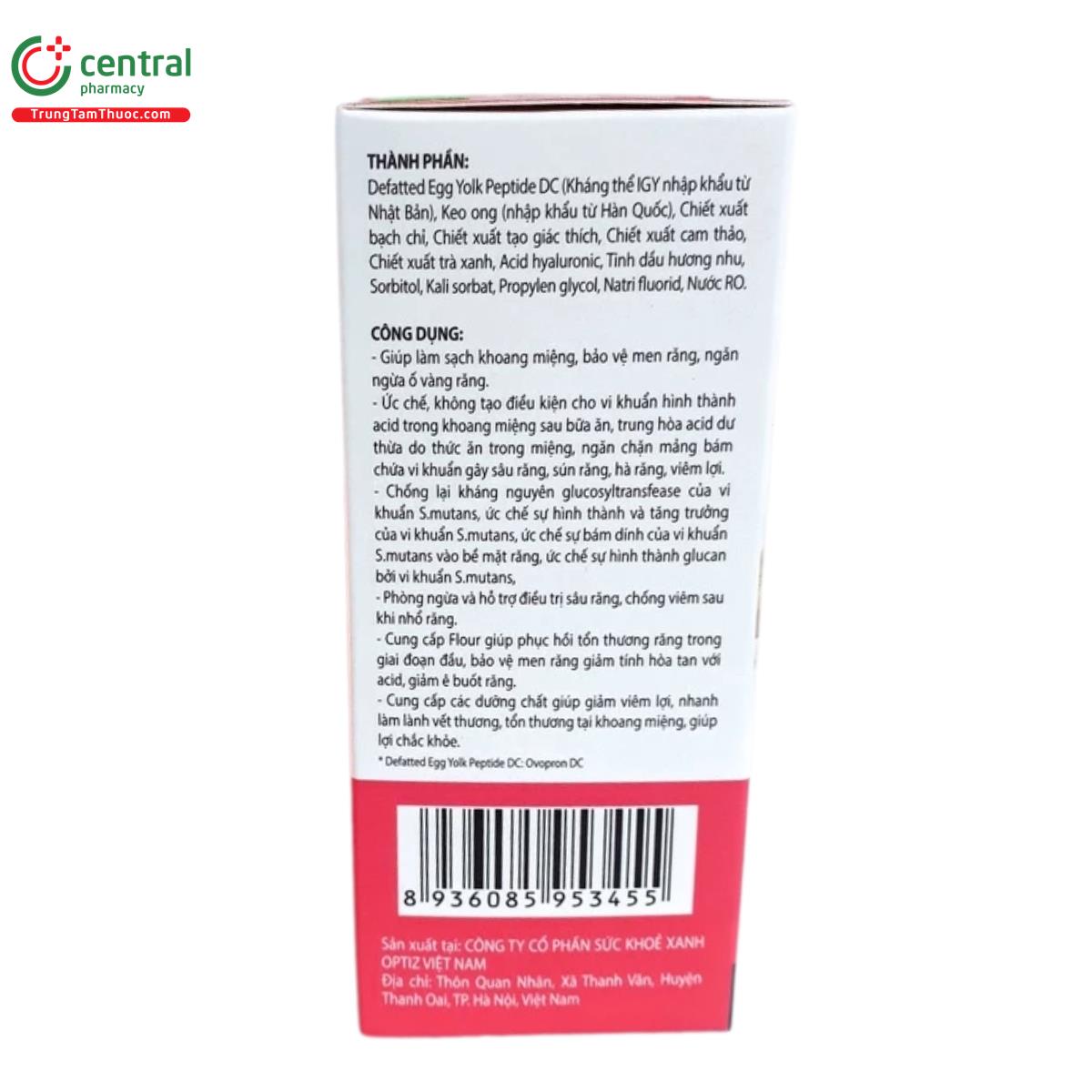 xit chong sau rang nhiet mieng dr royal G2467 xit chong sau rang nhiet mieng dr royal G2467