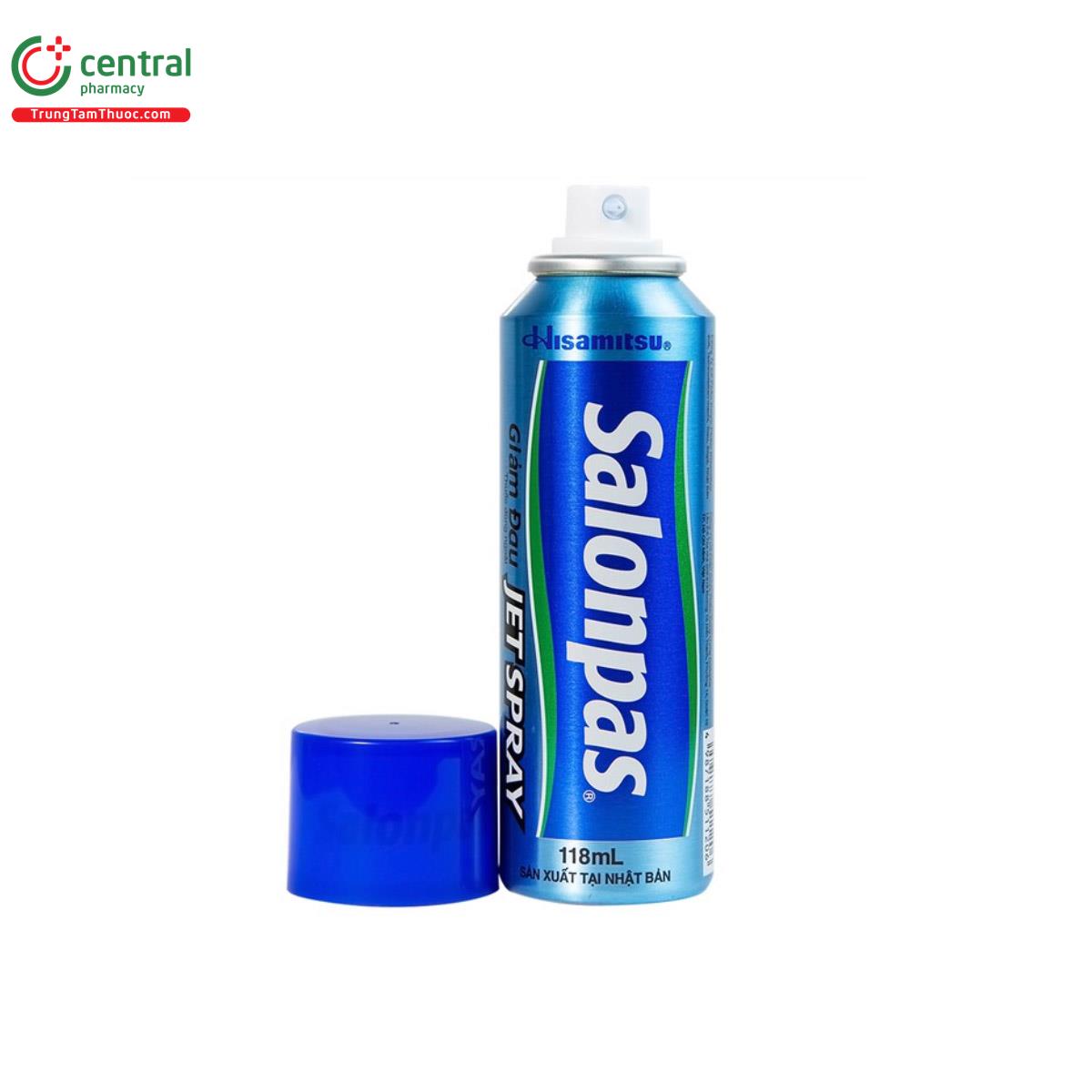 Xịt giảm đau Salonpas Jet Spray 118ml