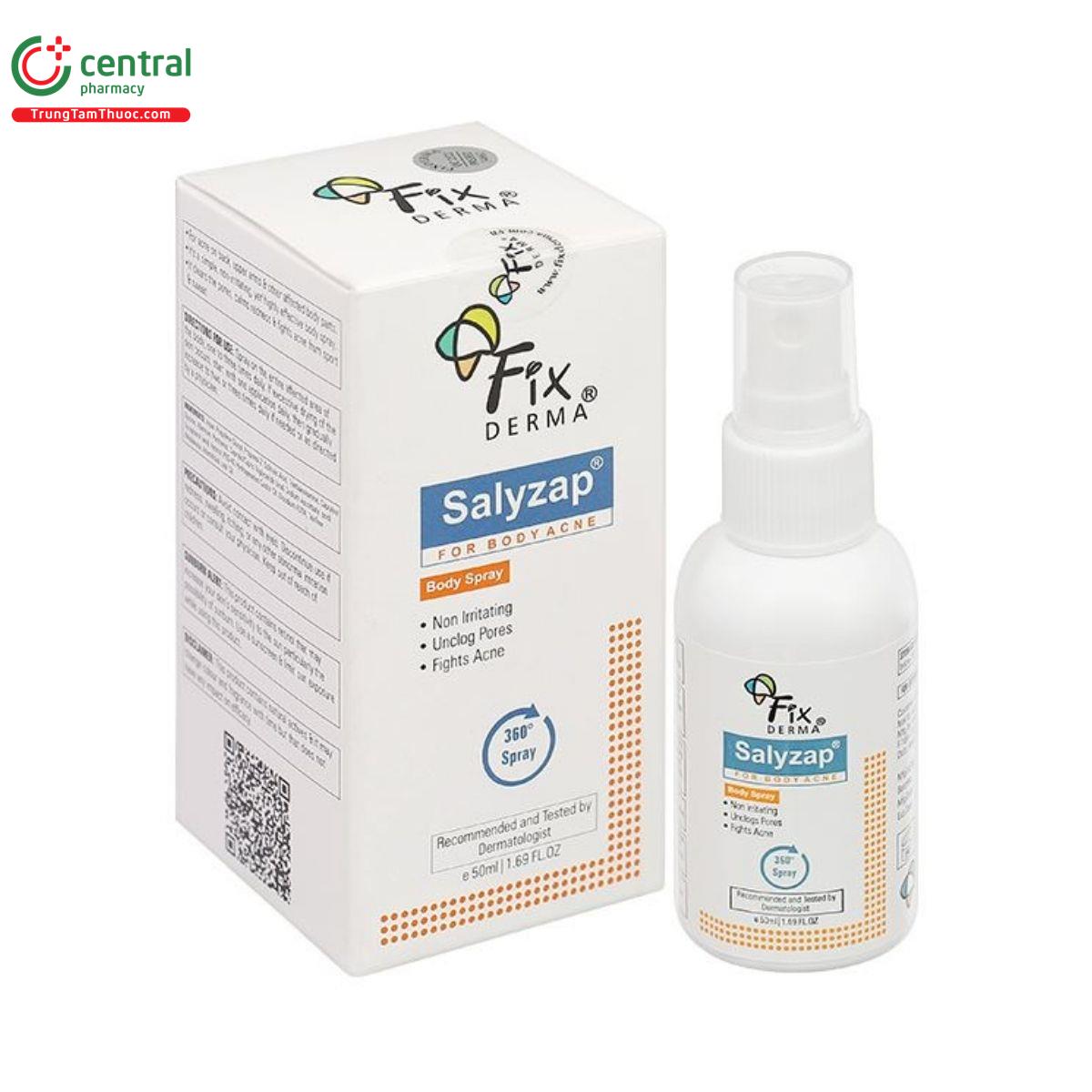 xit giam mun co the fixderma salyzap for body ance 50ml 1 F2422
