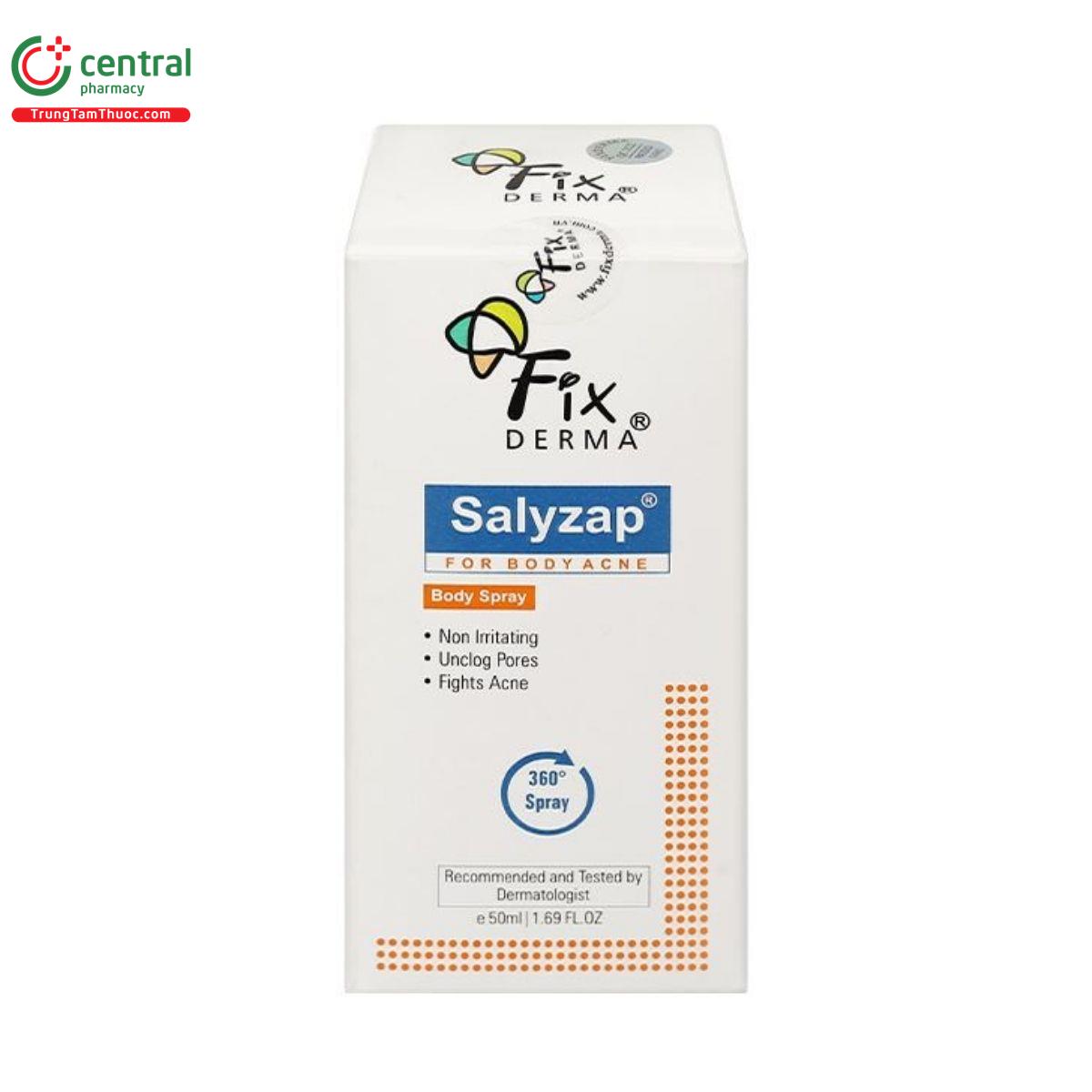 xit giam mun co the fixderma salyzap for body ance 50ml 2 M4158