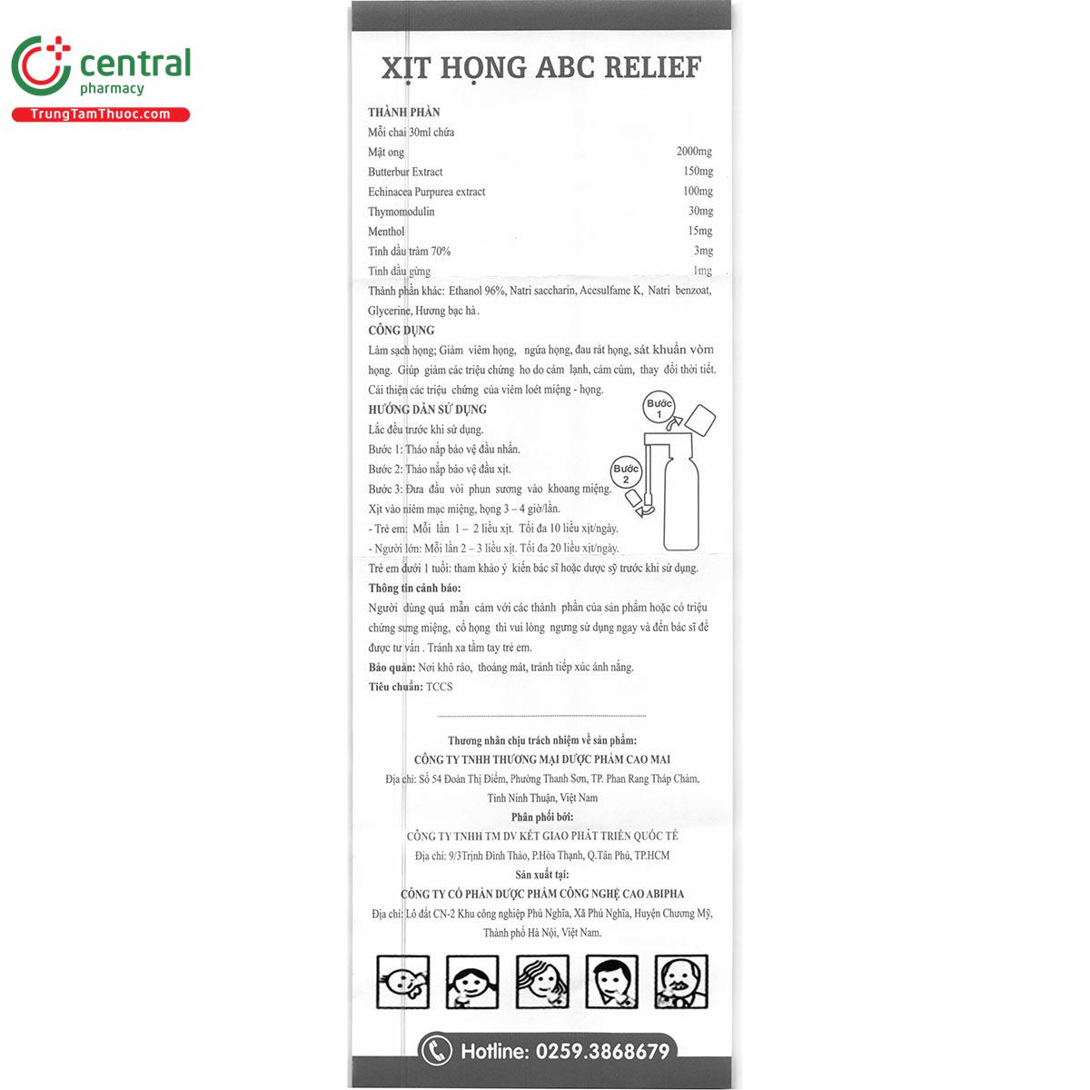 xit hong abc relief 6 V8547