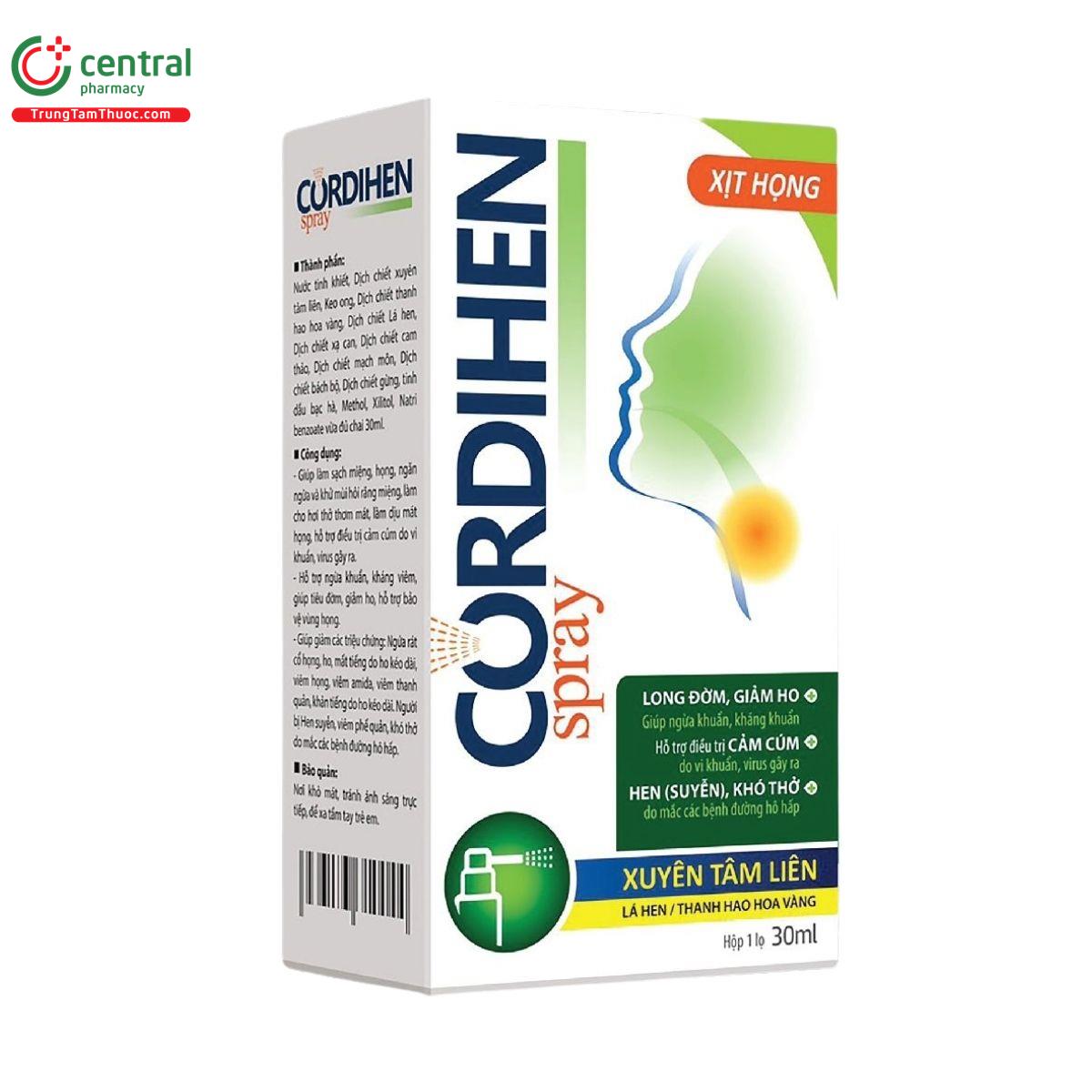 xit hong cordihen spray 3 G2526