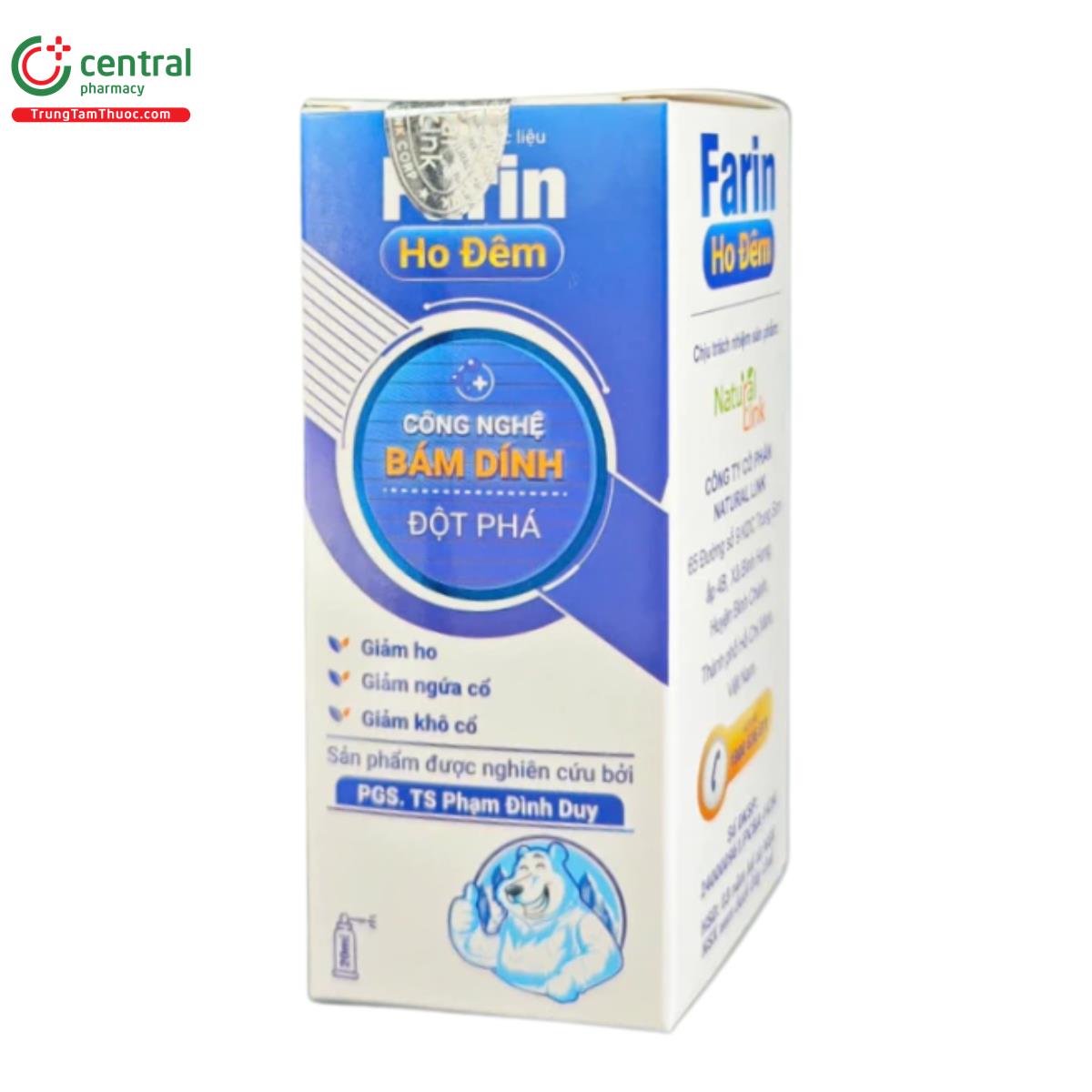 xit hong duoc lieu farin 3 F2661 xit hong duoc lieu farin 3 F2661
