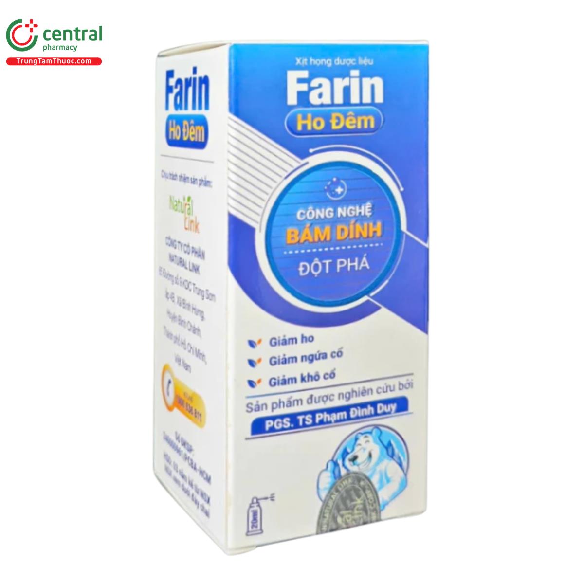 xit hong duoc lieu farin 4 M5307 xit hong duoc lieu farin 4 M5307