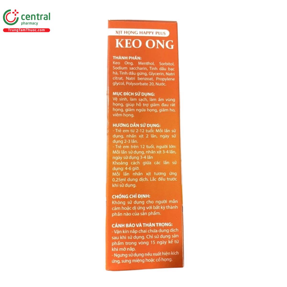 xit hong happy plus keo ong 30ml 2 T7276 xit hong happy plus keo ong 30ml 2 T7276