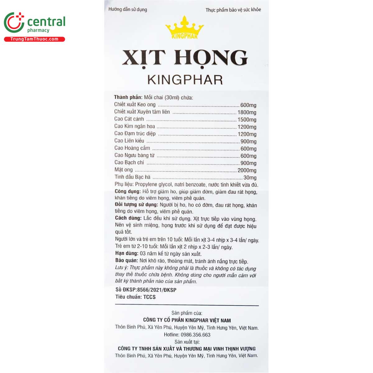 xit hong kingphar 7 R7776