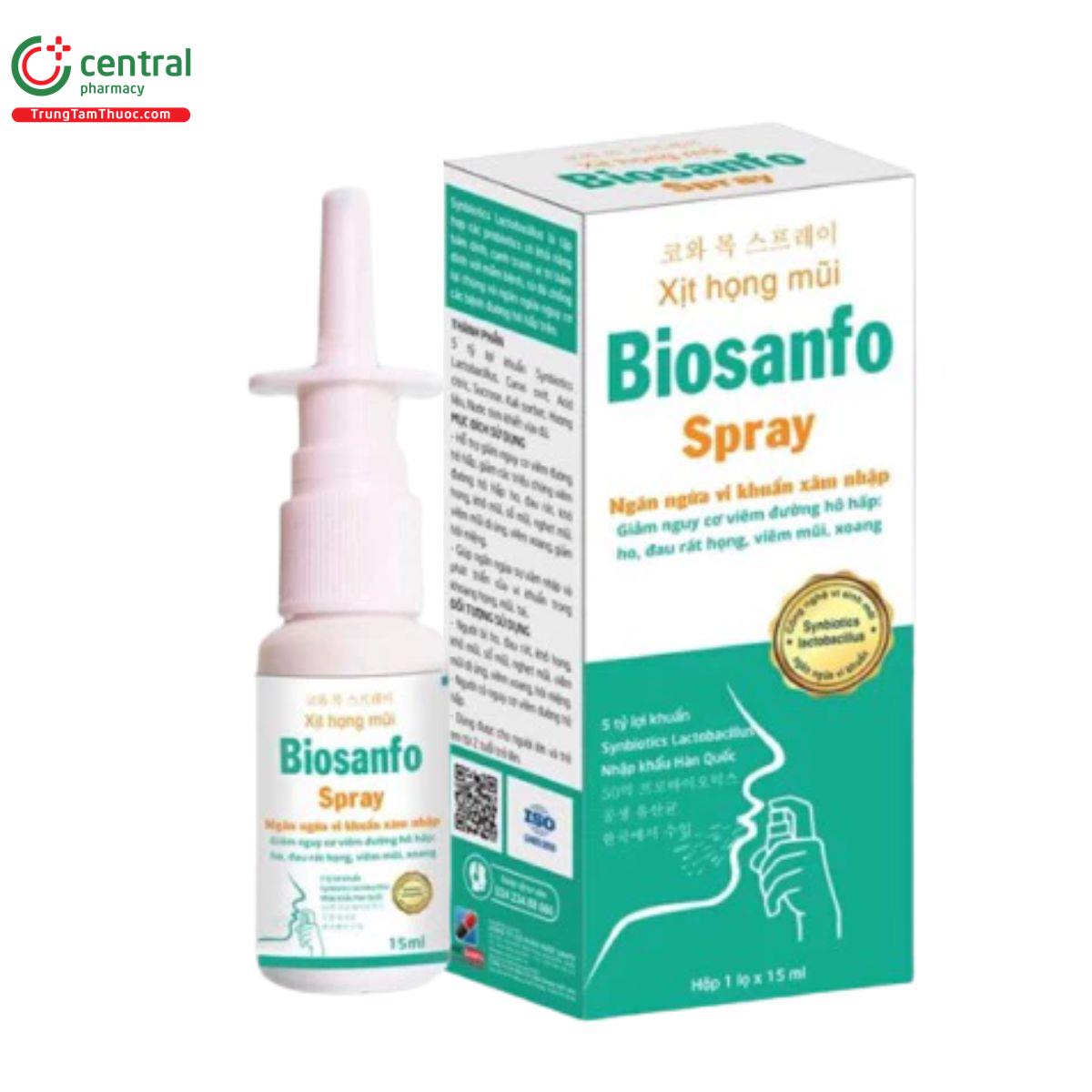xit hong mui biosanfo spray 1 L4162