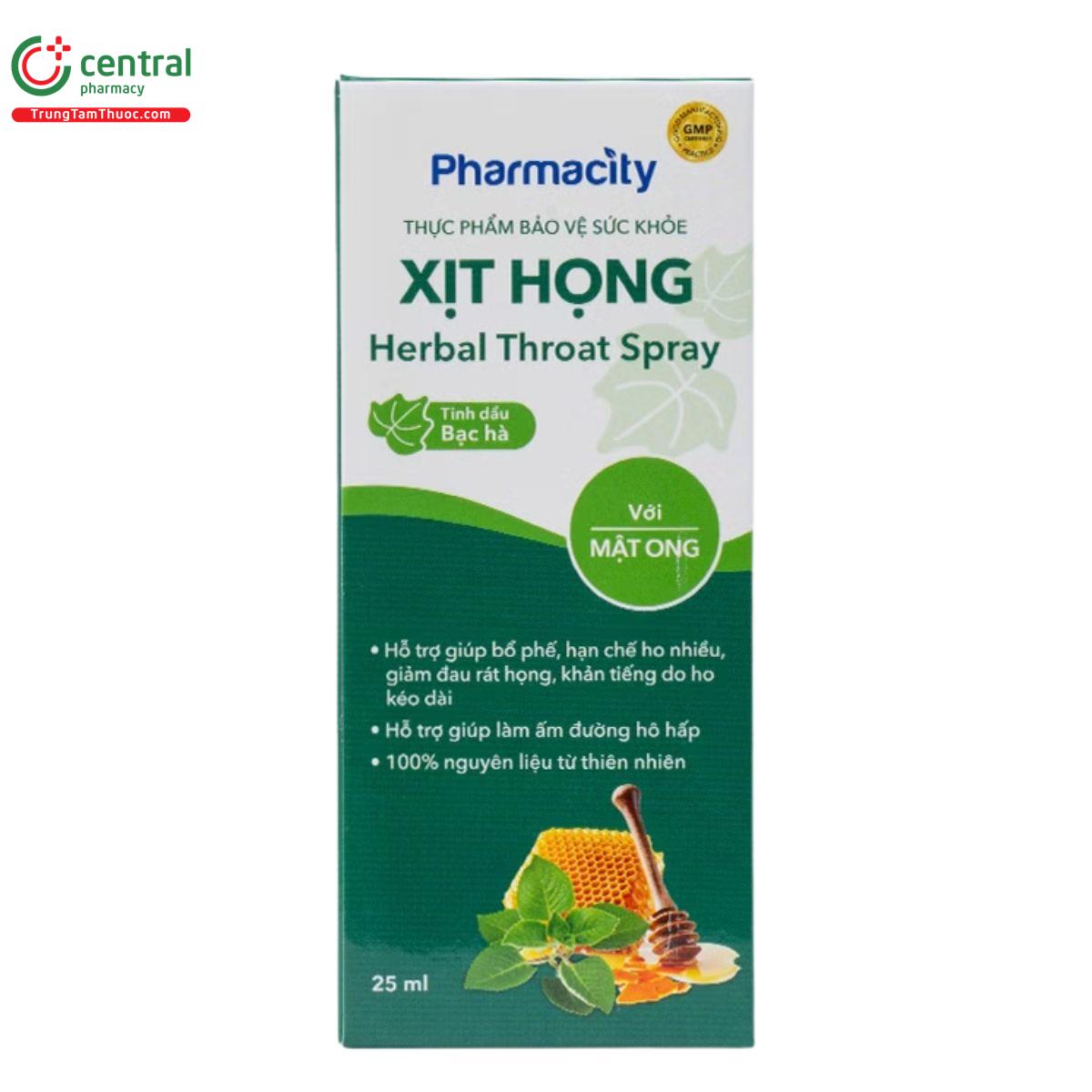 xit hong pharmacity herbal throat spray 2 P6740