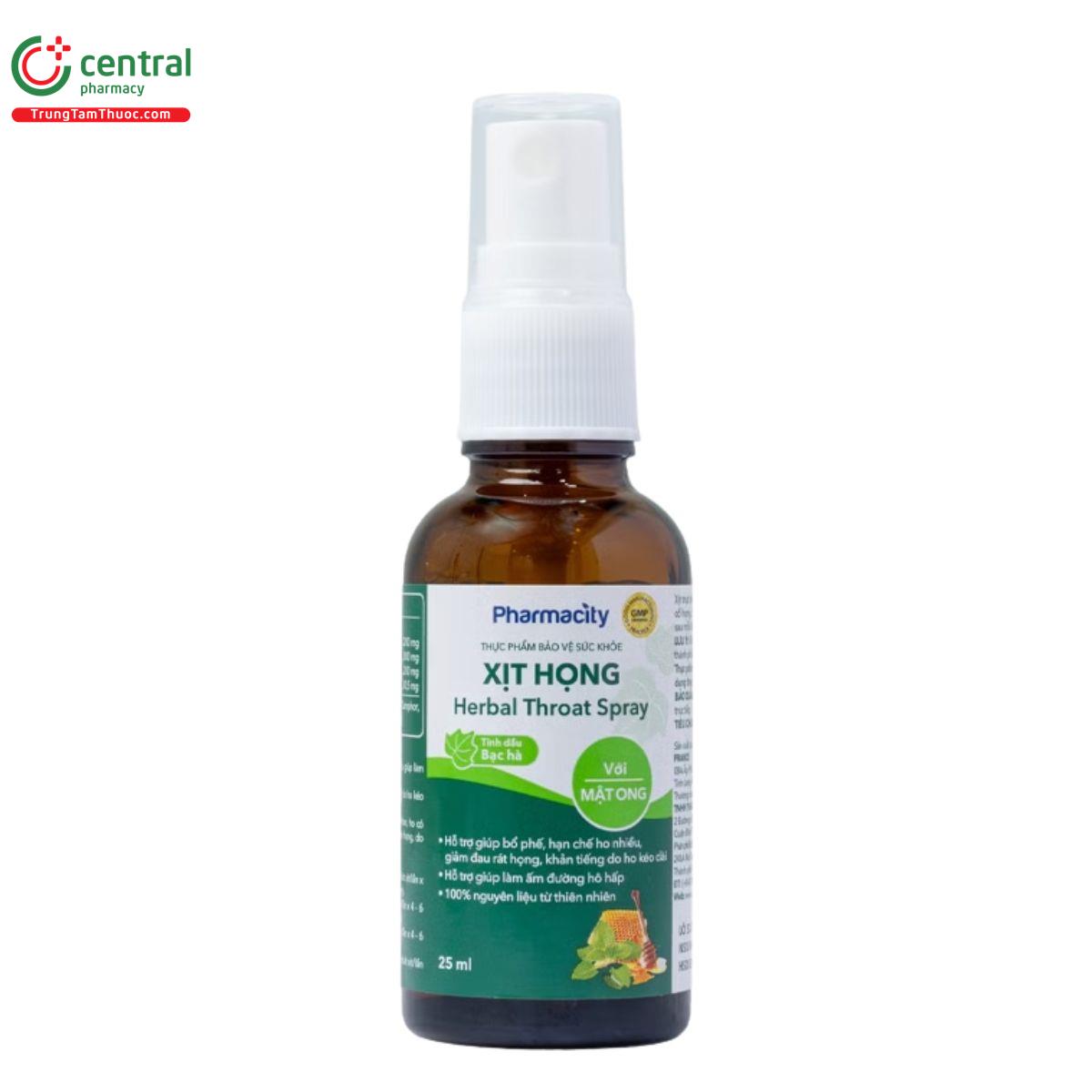 xit hong pharmacity herbal throat spray 7 R7814