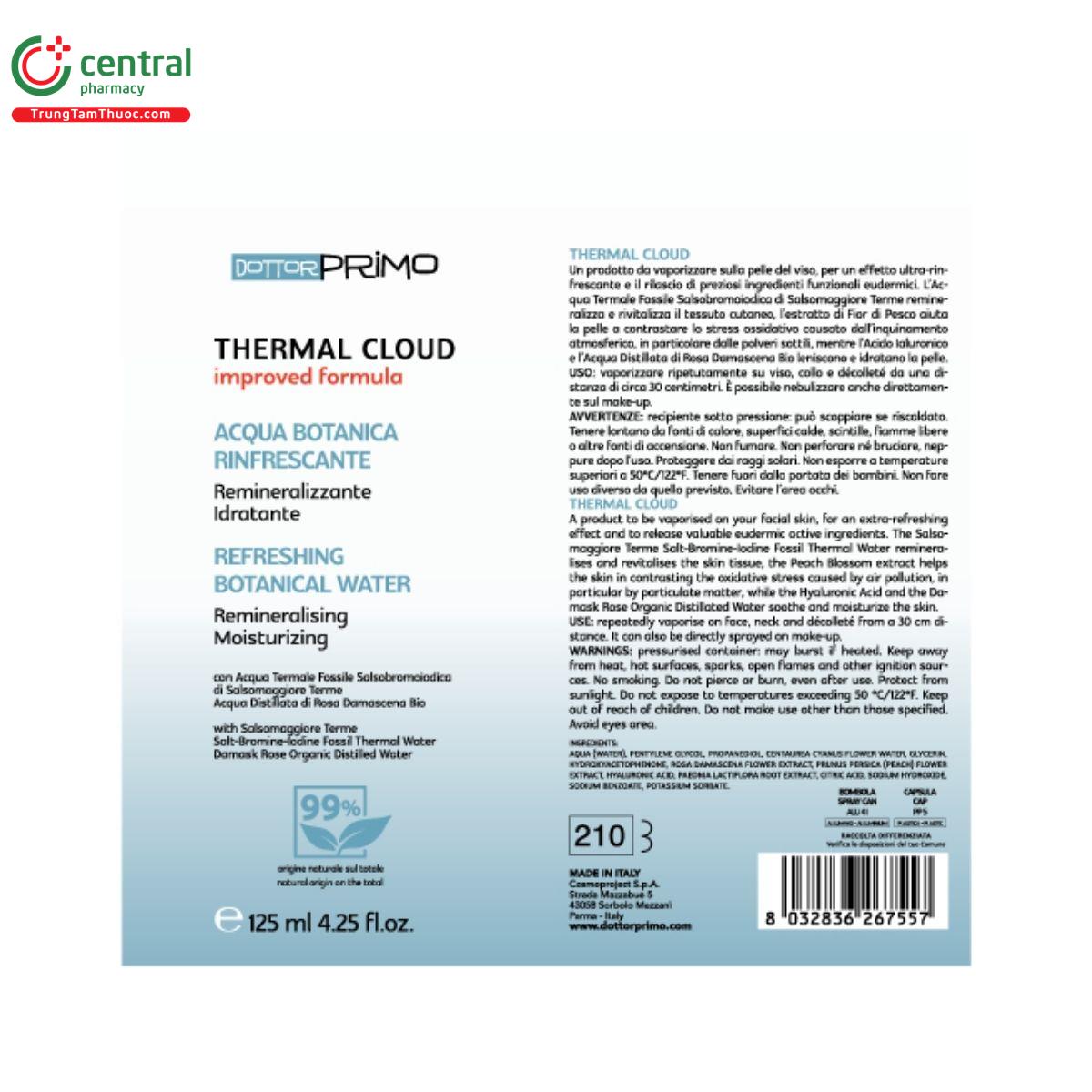 xit khoang huu co dottorprimo thermal cloud 3 M5038
