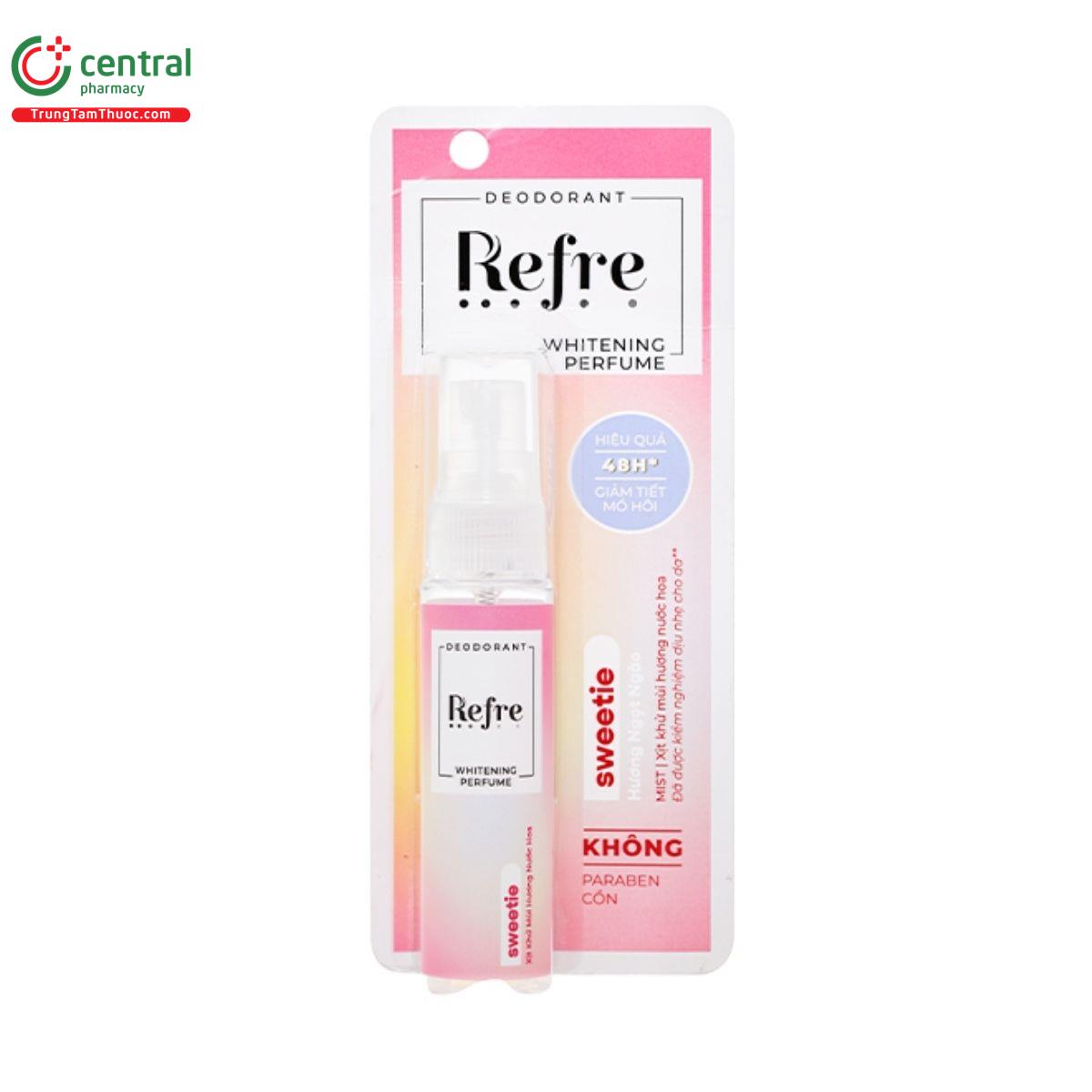 xit khu mui huong nuoc hoa refre whitening sweetie 2 L4077 xit khu mui huong nuoc hoa refre whitening sweetie 2 L4077