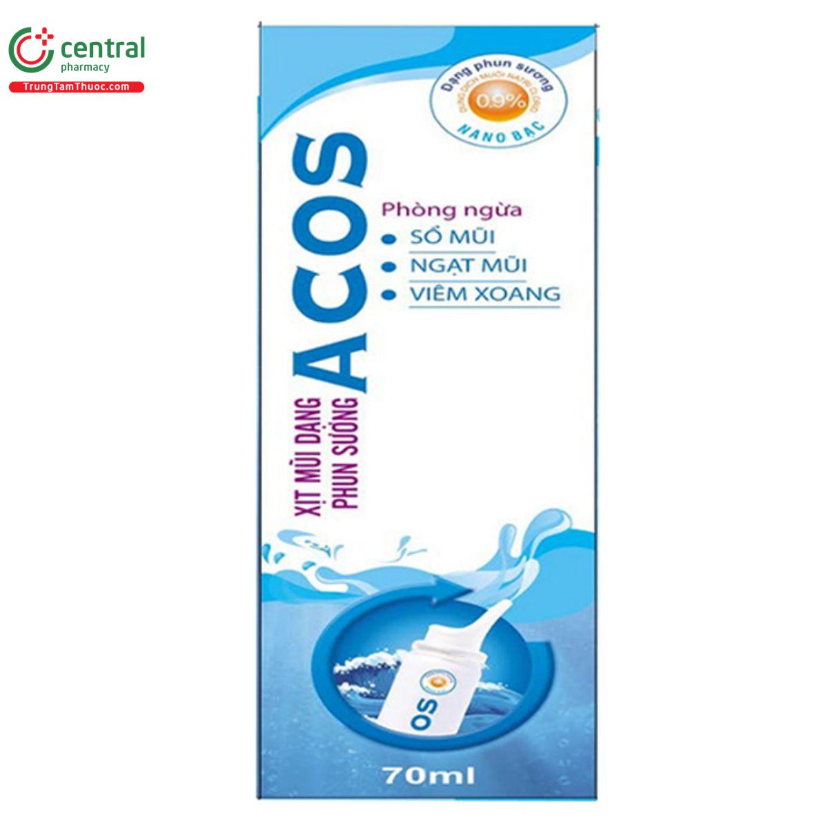 xit mui dang phun suong acos 70ml P6520 xit mui dang phun suong acos 70ml P6520
