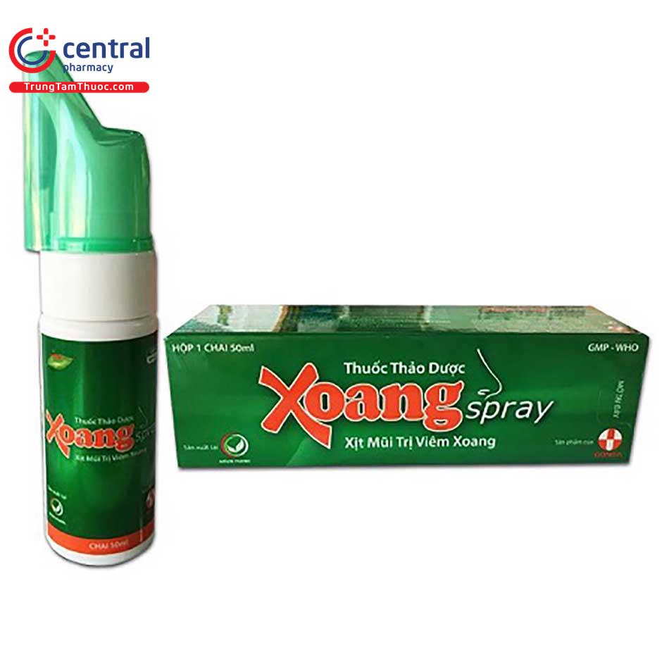 Thông Tin Về Thuốc Xịt Mũi Xoang Spray