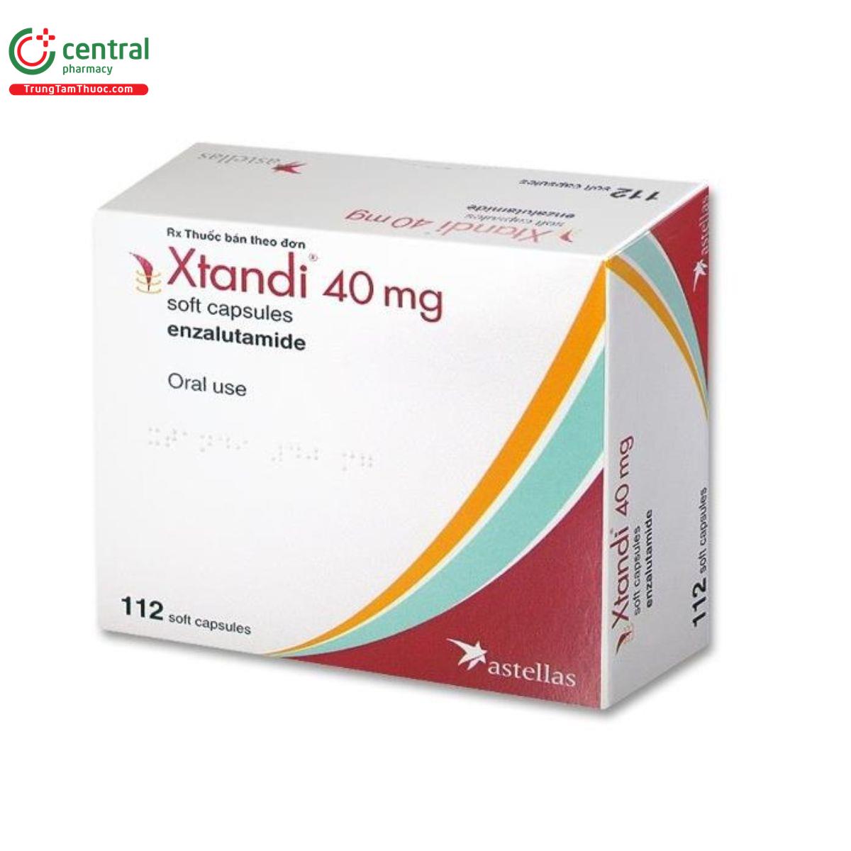 xtandi 40mg 3 J3047