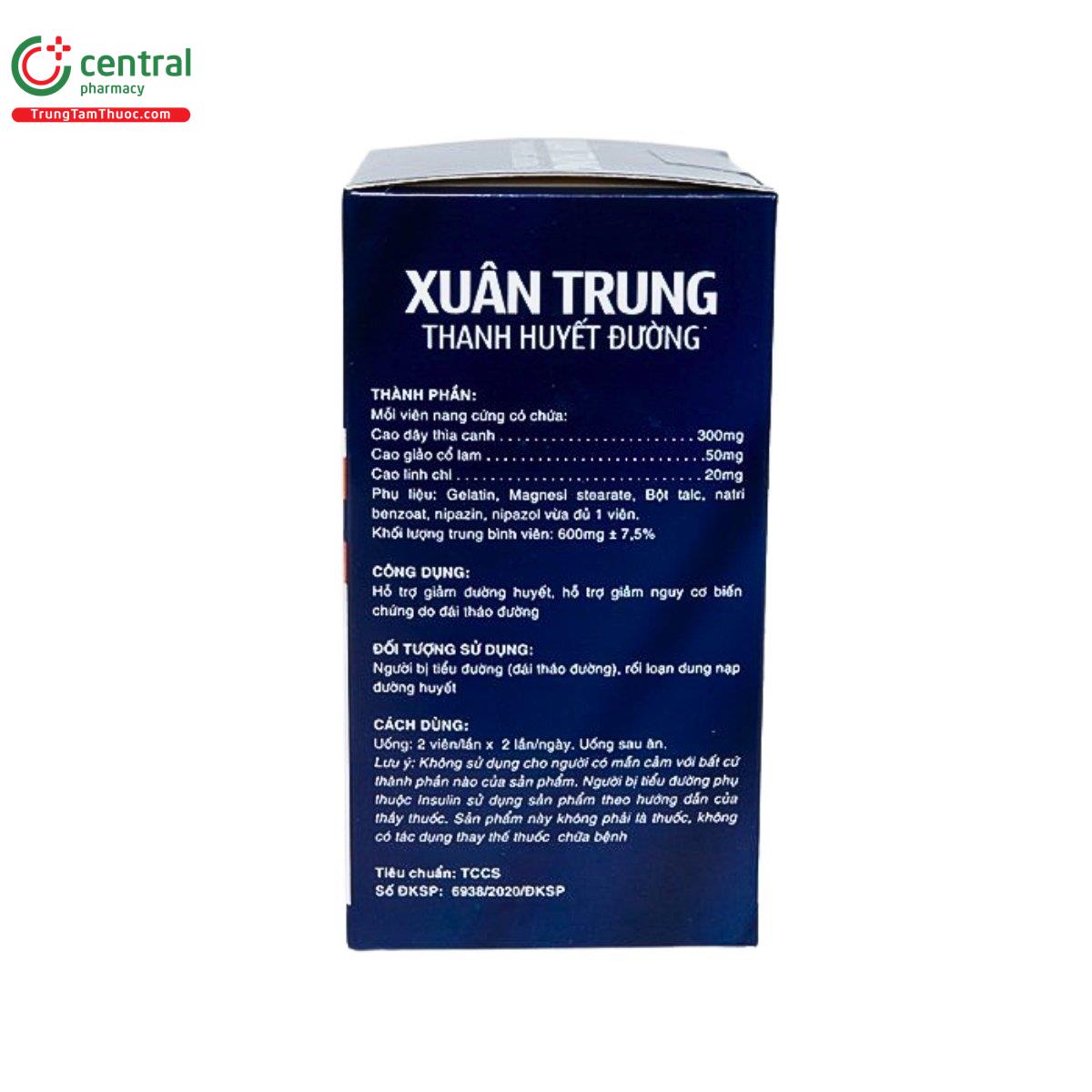 xuan trung thanh huyet duong 7 K4402 xuan trung thanh huyet duong 7 K4402