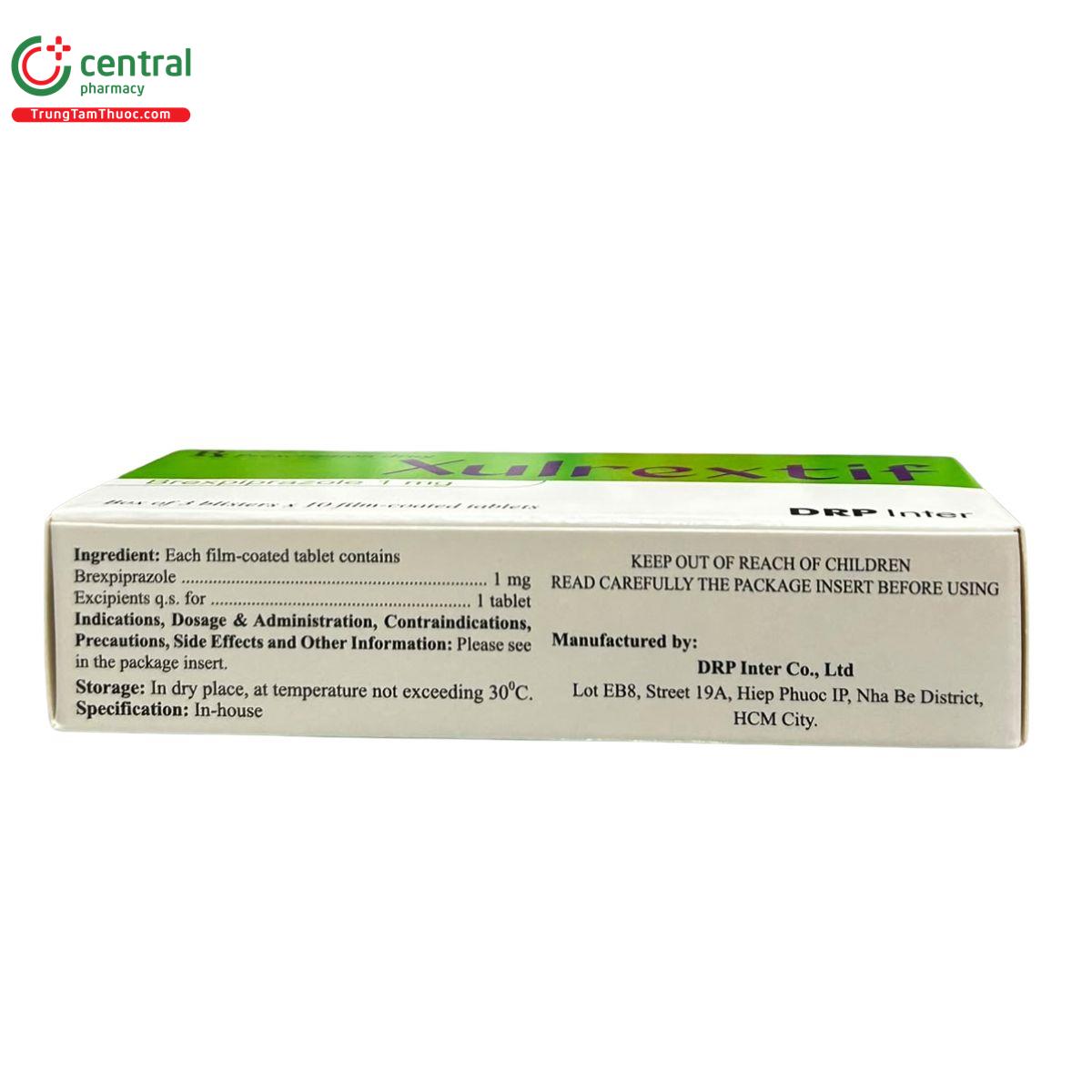 xulrextif 1mg 4 H2463