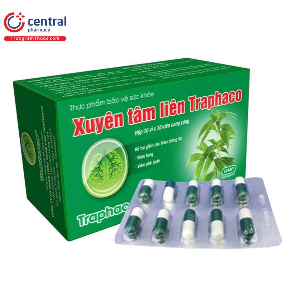 Tác dụng của thuốc xuyên tâm liên Traphaco: Hỗ trợ điều trị bệnh đường hô hấp