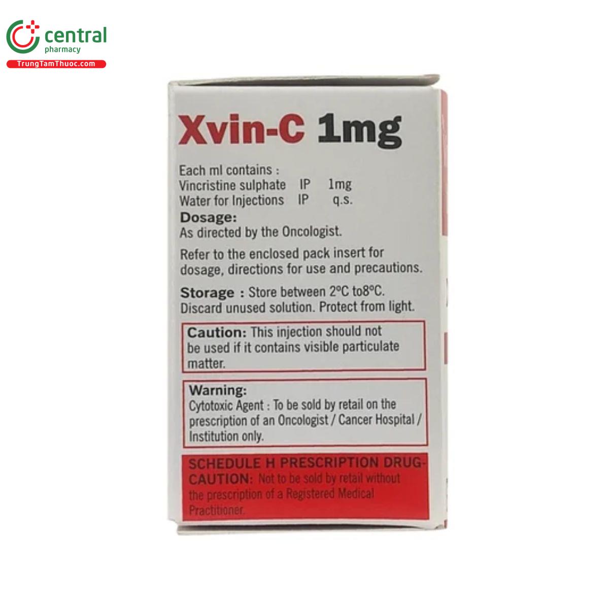 xvin c 1mg ml 3 V8575