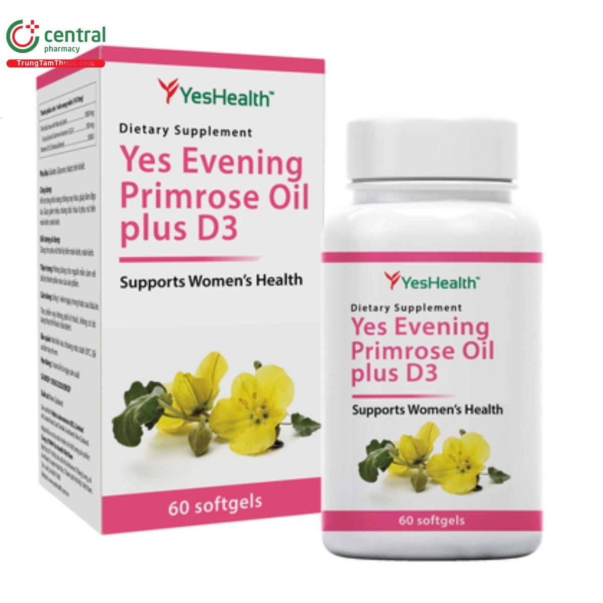 yes evening primrose oil plus d3 1 P6863