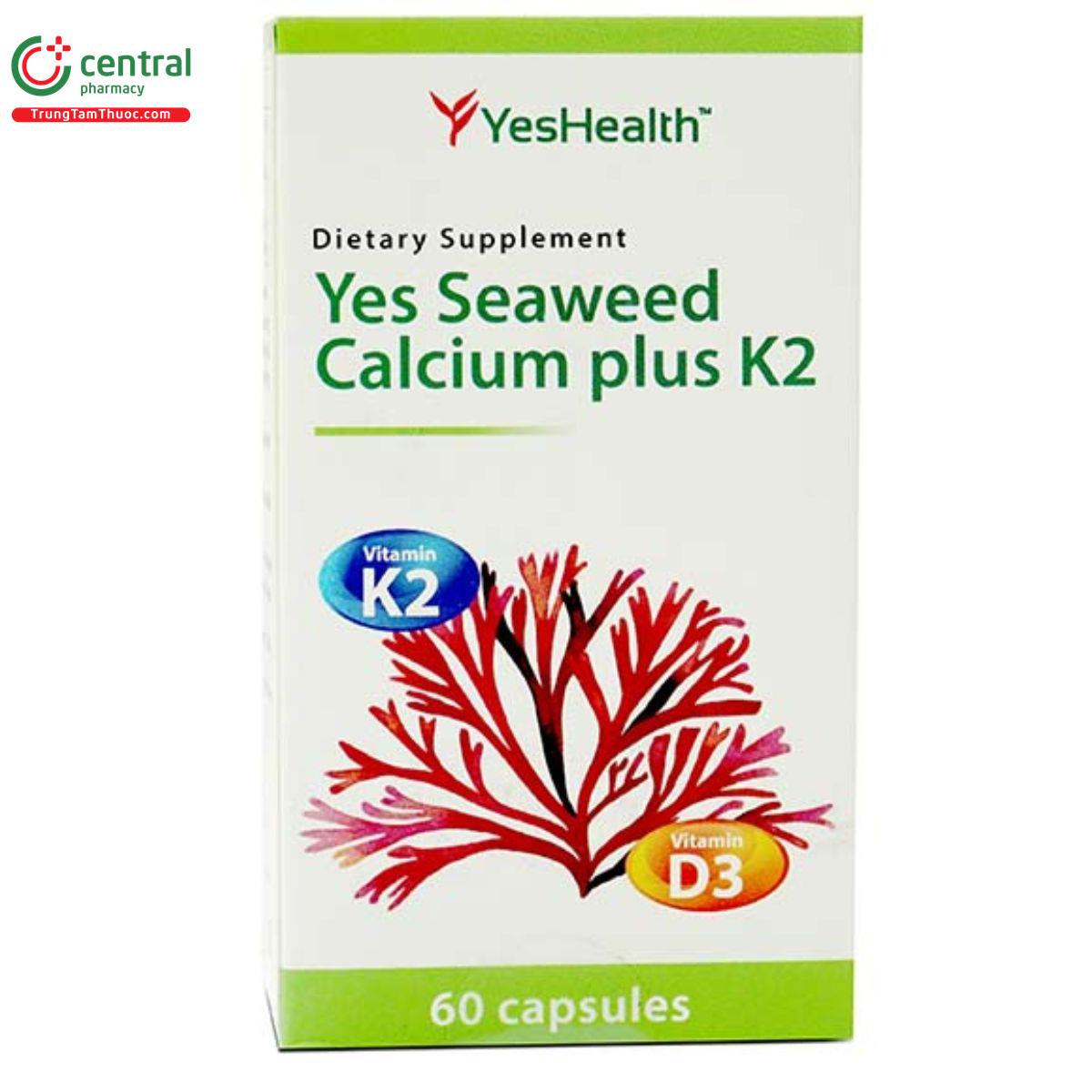 yes seaweed calcium plus k2 4 H3831