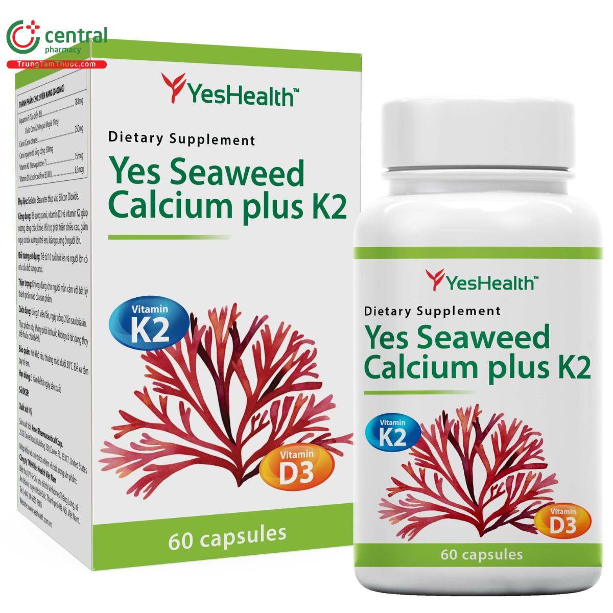 yes seaweed calcium plus k2 6 I3743