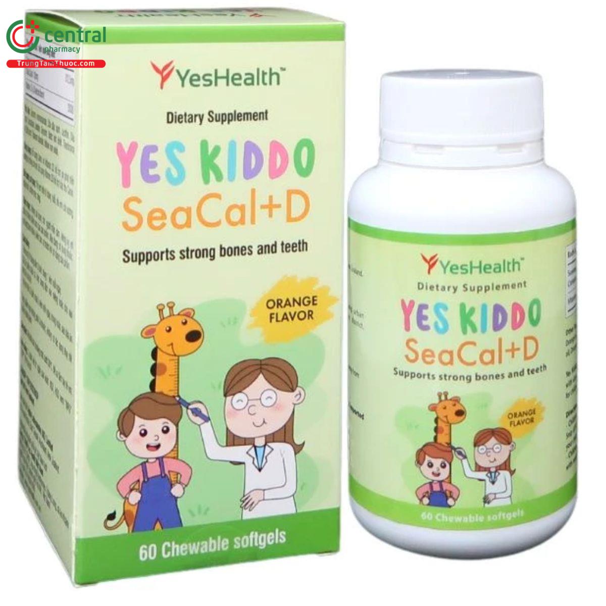 yeshealth yes kiddo seacal d 3 U8017