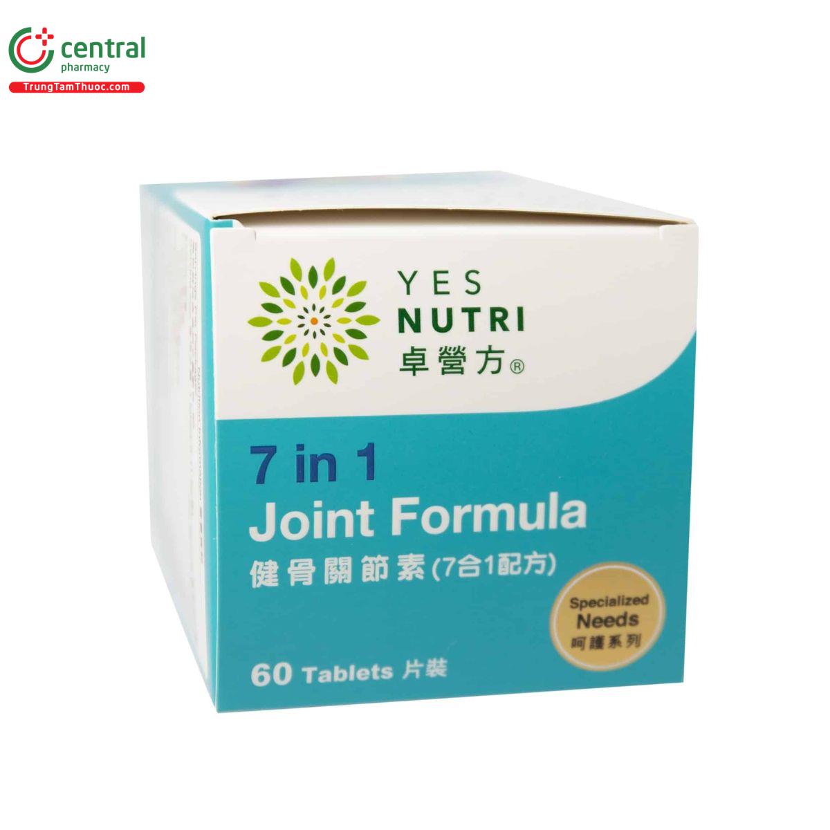 yesnutri 7 in 1 joint formula tablets 7 L4645