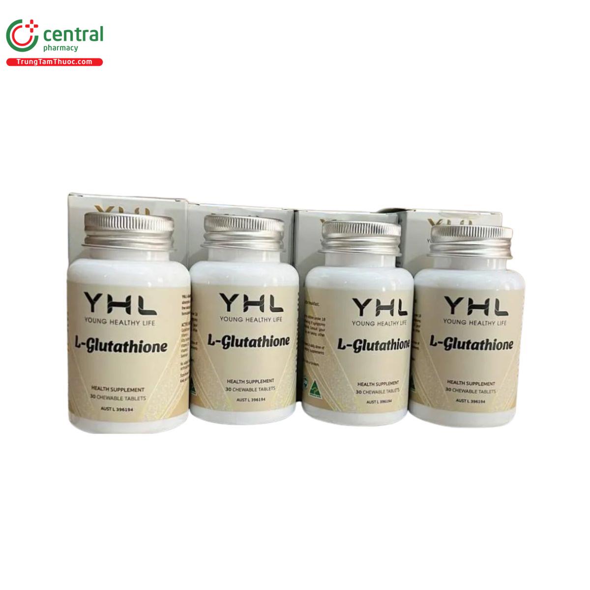 Thuc YHL L-Glutathione gip chng oxy ha, lm p da, nga lo ha